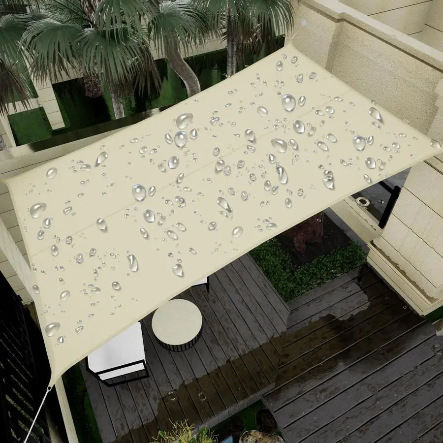 

Водонепроницаемый тент от солнца, 10 x 13 футов, 95% защита от УФ-излучения, прямоугольный уличный навес, тент-укрытие для патио