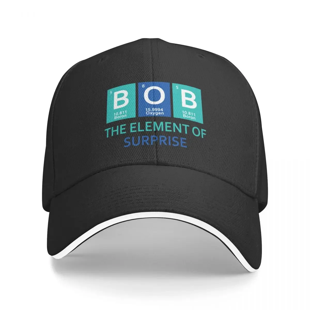 

I'm Bob The element of surprise Periodic table gift funny Baseball Cap Custom Cap Visor Rugby Wild Ball Hat Female Men's
