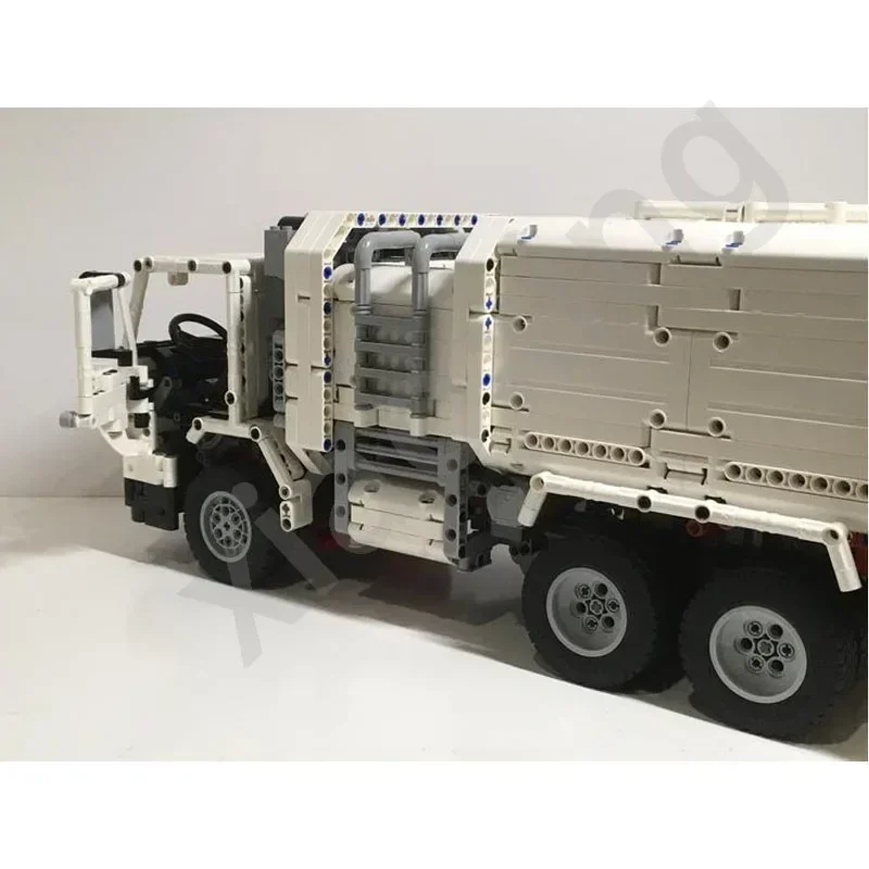 Eco EcoElectricMOC-95540 GarbageTruckEngineeringTruck نموذج 3521 أجزاء بنة نموذج الكبار التعليمية للأطفال عيد ميلاد لعبة هدية