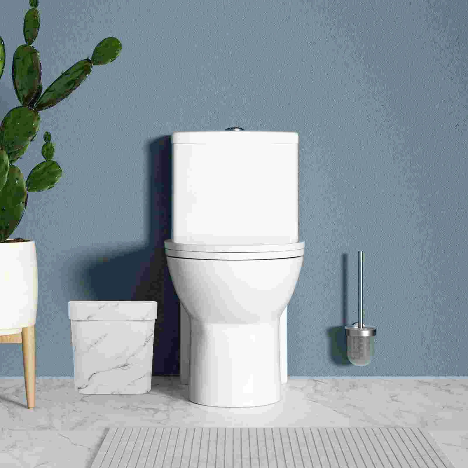 Gap Trash Bin Kitchen Bedroom Living Room Bathroom Waste Bins Small Garbage Can Plastic Trash Can BedroomTrashCan