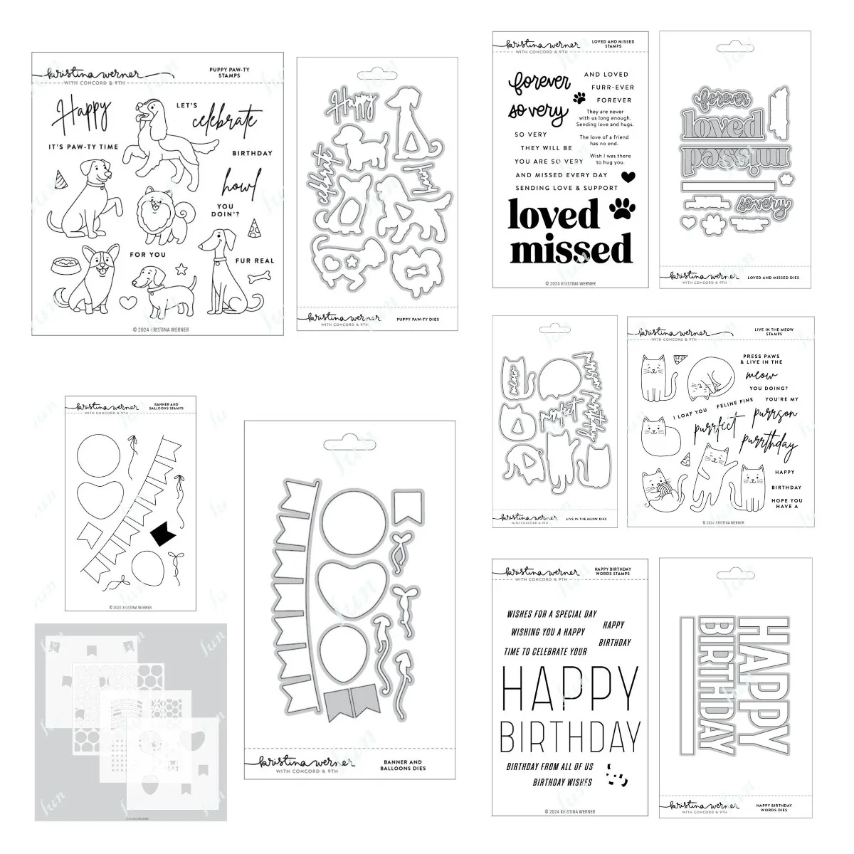 

Metal Cutting Dies Scrapbooking DIY Clear Stamps Album Paper Card Embossing Craft Supplies Diary Decor Loved and Missed Cut Die