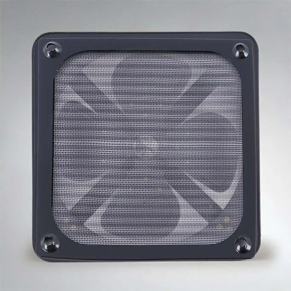 

Safety Grill PC 120mm Dustproof Computer Fan Cooling Dust Filter Aluminum Case