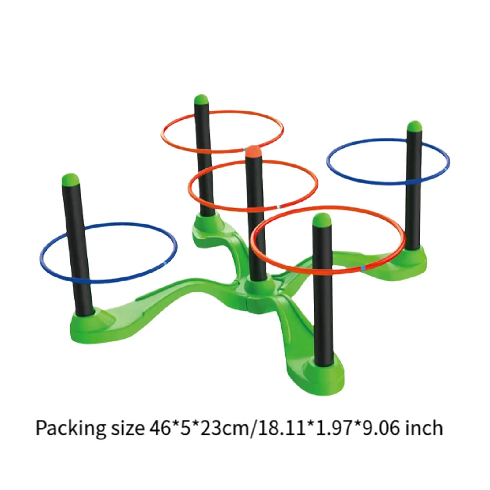 Gra w rzucanie pierścieniem Zabawki sportowe do rzucania pierścieniem Gry na świeżym powietrzu Zestaw do rzucania pierścieni Zestaw do gry w rzucanie pierścieniem na imprezy Podwórko