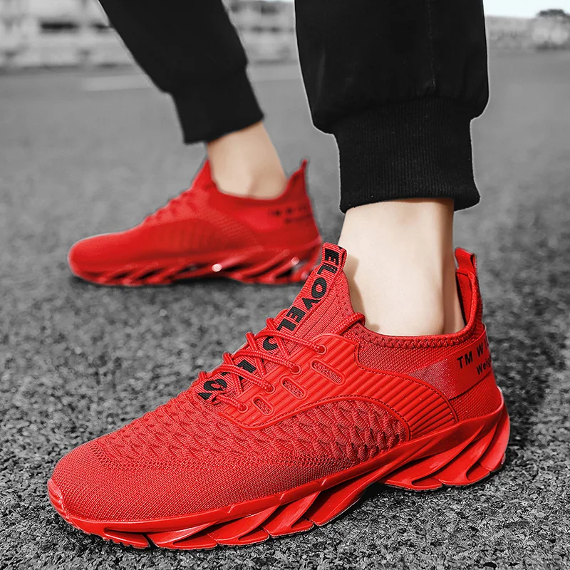 MAEDEF Mens Sneakers Men's Running Sports Shoes Summer Breathable Mesh Male Casual Sneakers Fitness Jogging Trekking Men's Shoes - Image 4