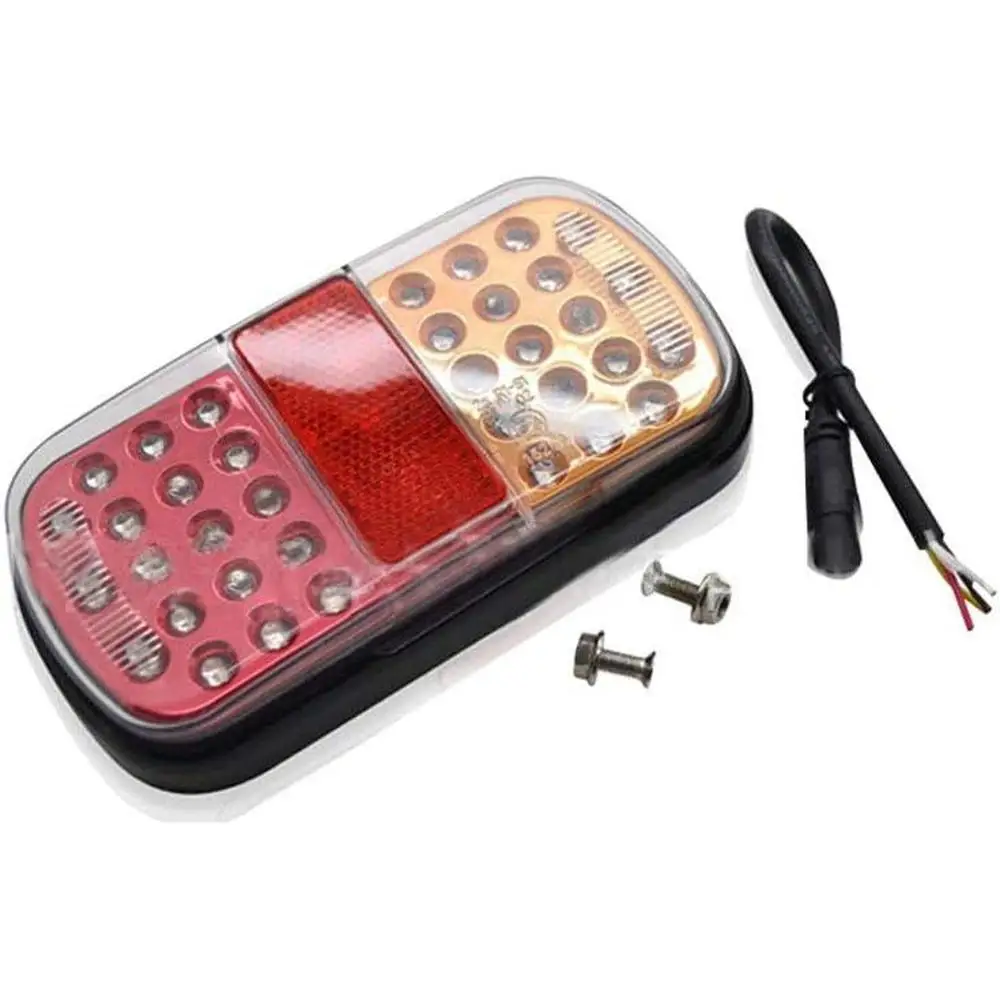 

10, 000 часов, 12 В постоянного тока, светодиодные задние фонари для прицепа, водонепроницаемые, подходят для автобусов, автомобилей, грузовиков, прицепов, грузовиков и т. д.