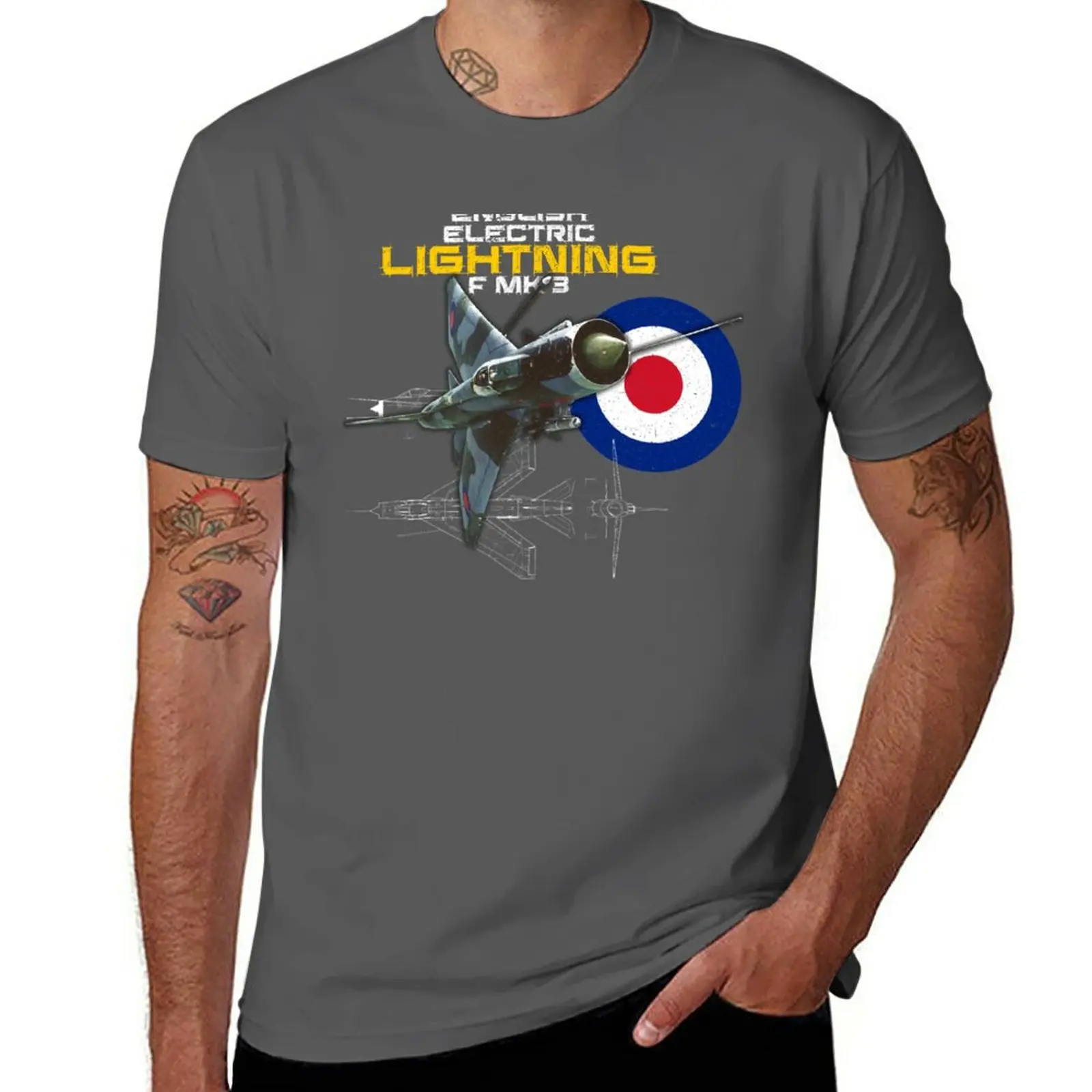 

New British English Electric Lightning F Mk 3 T-Shirt quick drying t-shirt quick-drying t-shirt sweat shirts, men