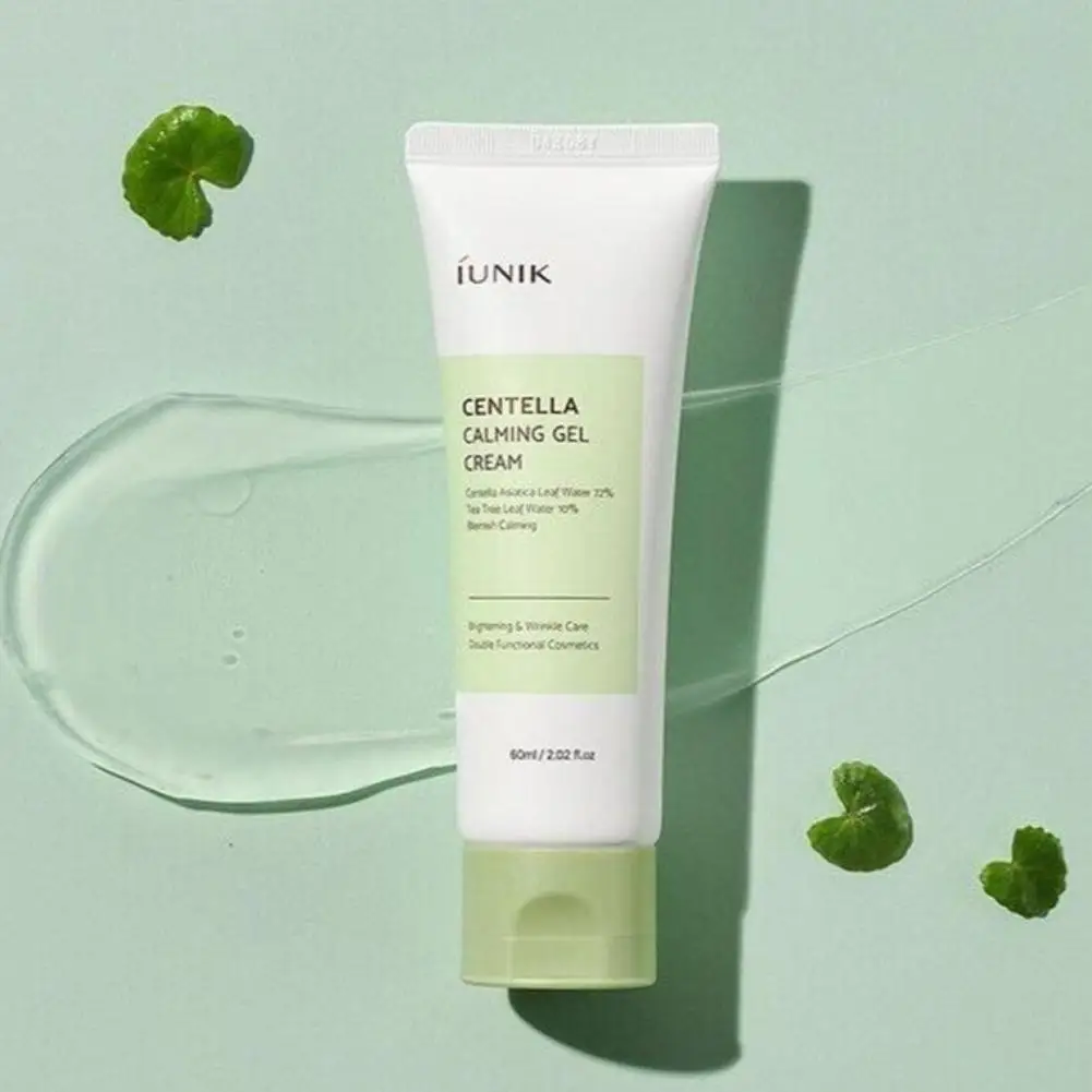 

Korea Iunik Centella Asiatica Calming Gel Cream Moisturize Dry Skin and Relieve Irritation Suitable for All Skin Types