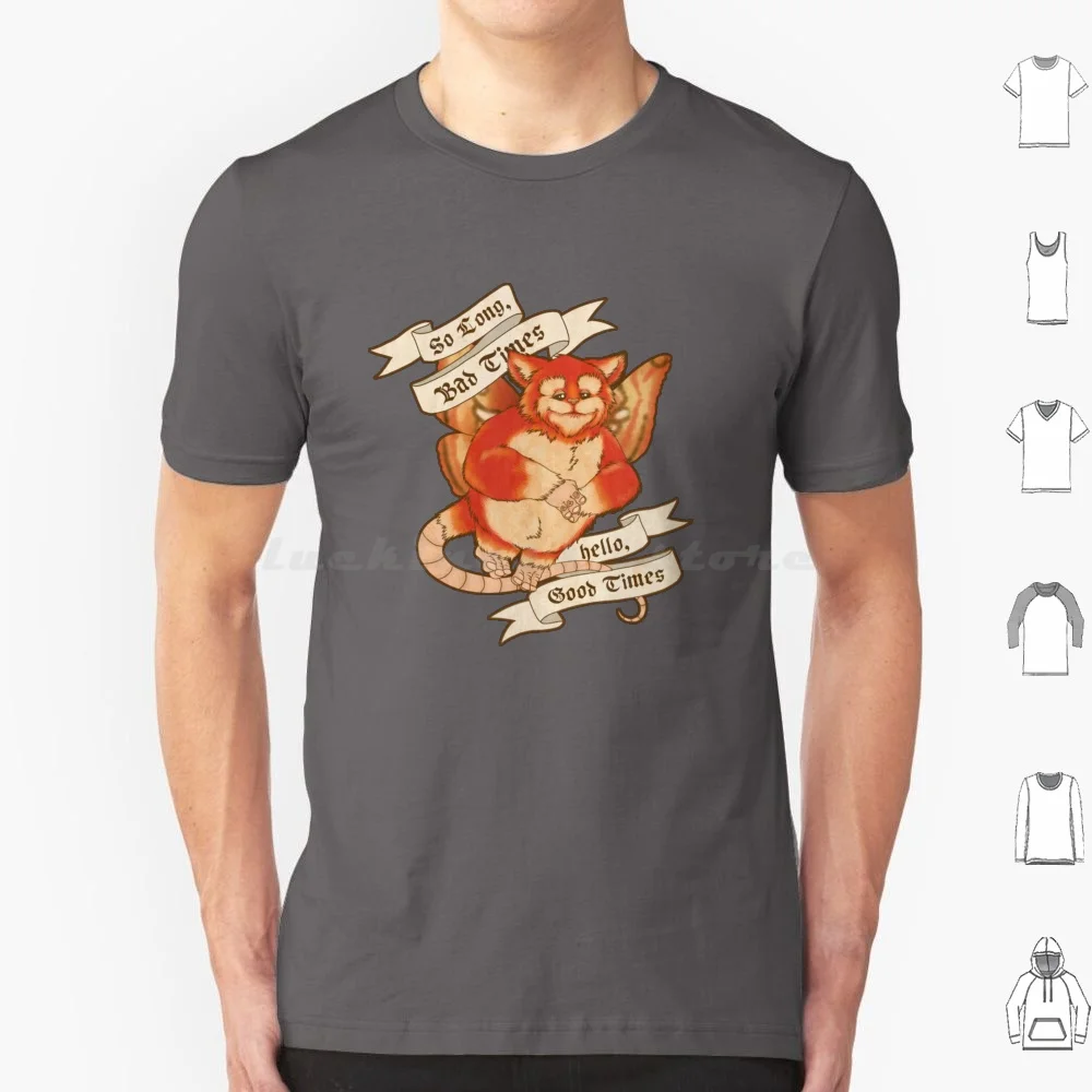 Fuzzball's Here To Change The World. T Shirt Big Size 100% Cotton Fuzzball Hooter Captain Eo Michael Jackson Wdw Imagination
