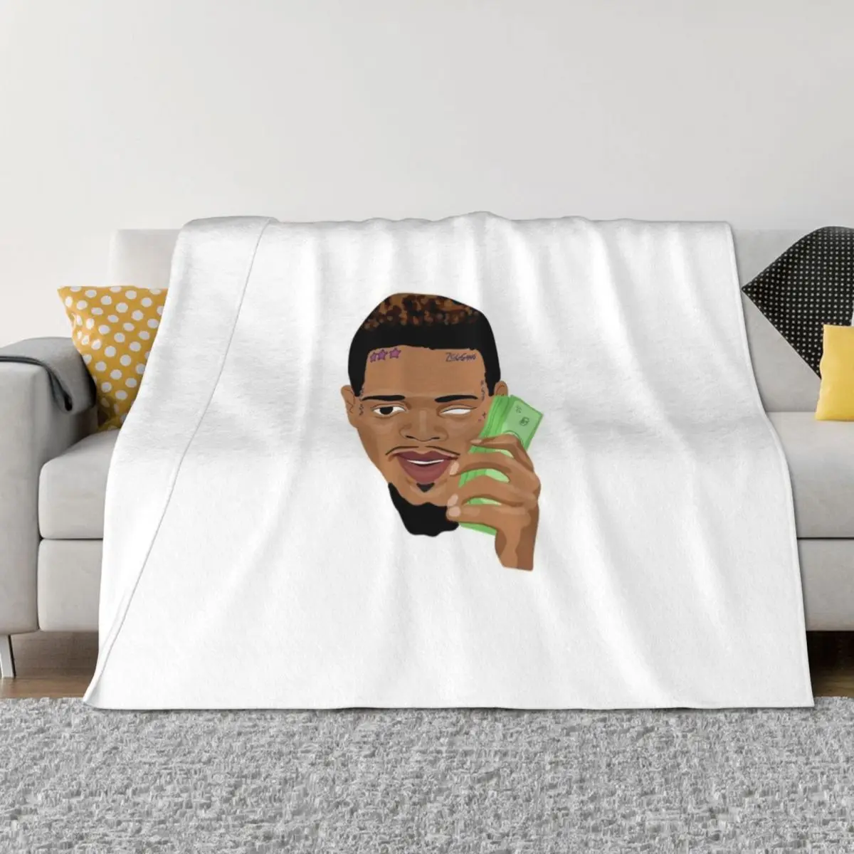 

FETTY WAP Throw Blanket Fashion Sofas cosplay anime for babies sofa bed Blankets