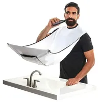 Men's Bathroom Apron Male Beard Apron Shaving Holder Hair Shaving Beard Catcher Waterproof Bathroom Cleaning Gift for Men