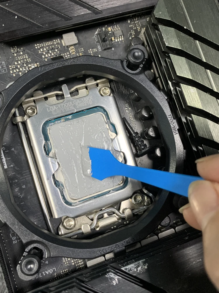 1/5/10 pièces grattoir cuillère pour ordinateur portable pâte de graisse thermique composé grattoir en silicone CPU dissipateur thermique GPU pâte de refroidissement grattoir