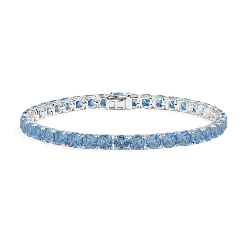 LI KI 925 Silver High Quality 2024 New Printemps Series Colorful Diamond Necklace Bracelet Earrings Ring For Women  Jewelry - view 5