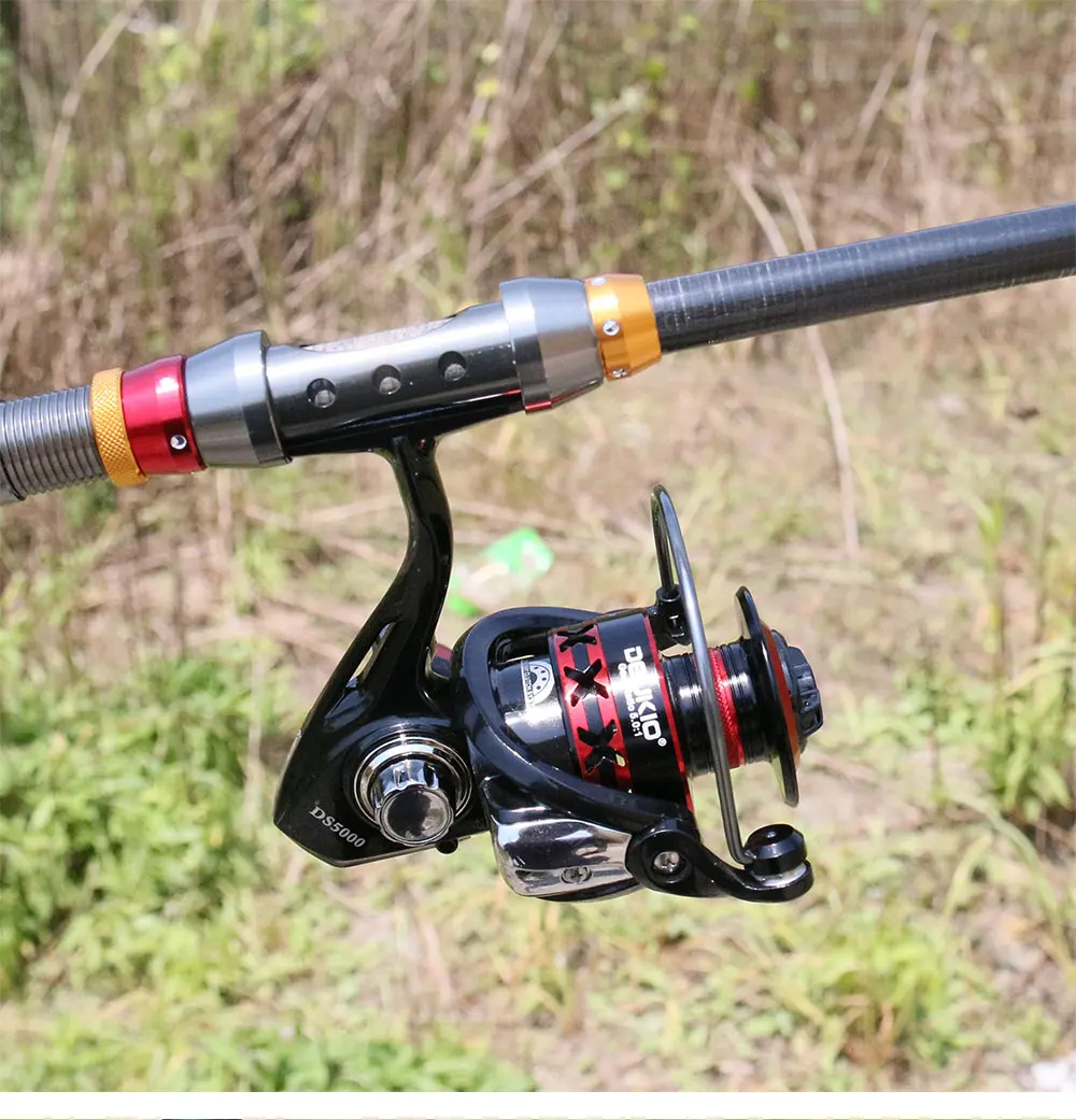 DEUKIO Fishing Reel 5.0:1 Full Metal Spun Wheel Fishing Reel Fishing Reel Far Cast Lure Anchor Fishing Wheel Sea Rod Wheel image 4