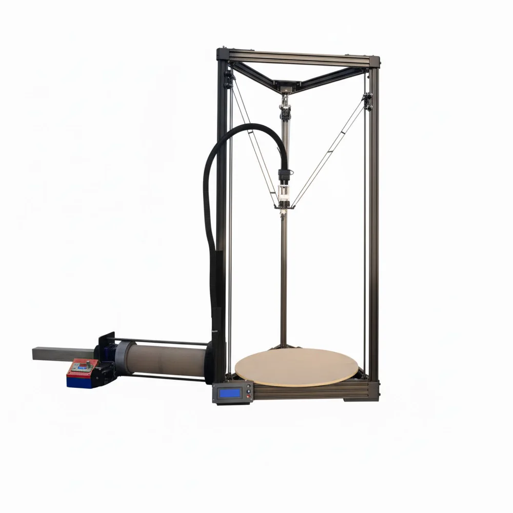 

Pottery Clay (Ceramic) Pottery 3D Printer 500mm circle bed 2Liters barrel DIY independent control box