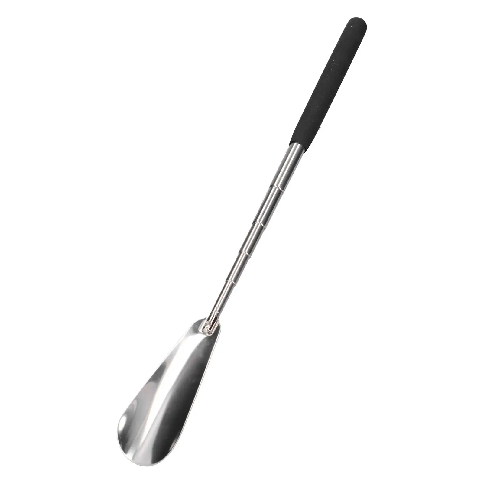 Telescopic Stainless Steel Shoe Horn - Adjustable Long Handle for elderly & Pregnant Women - Ideal Shoe Accessory