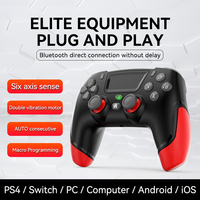 game controller For PS4 Compatible with PS4/Slim/Pro/PC with 360°Joystick/Dual Vibration/6-Axis Motion gamepad