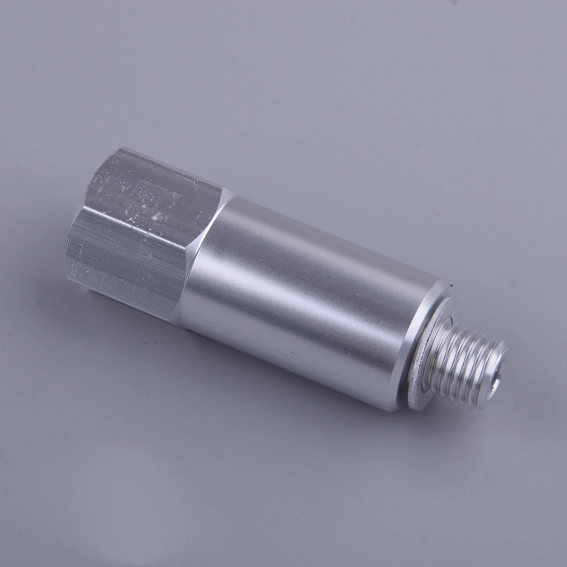 Aluminium Alloy M12*1.5 to 3/8 NPT Coolant Water Temperature Sensor Sending Unit Adapter Extended Length Fit for LS Engines