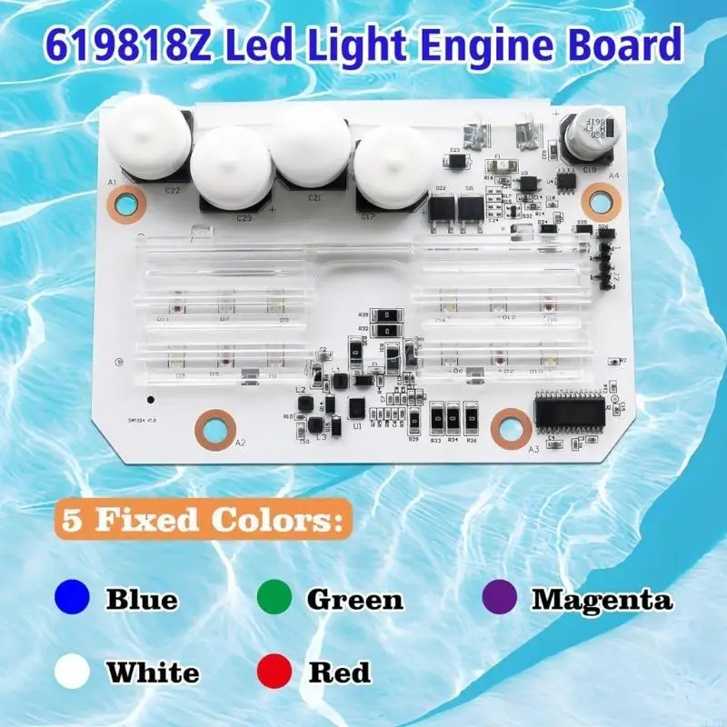   High Brightness LED Pool Light Circuit Board Upgrade Kits Energy Efficient
