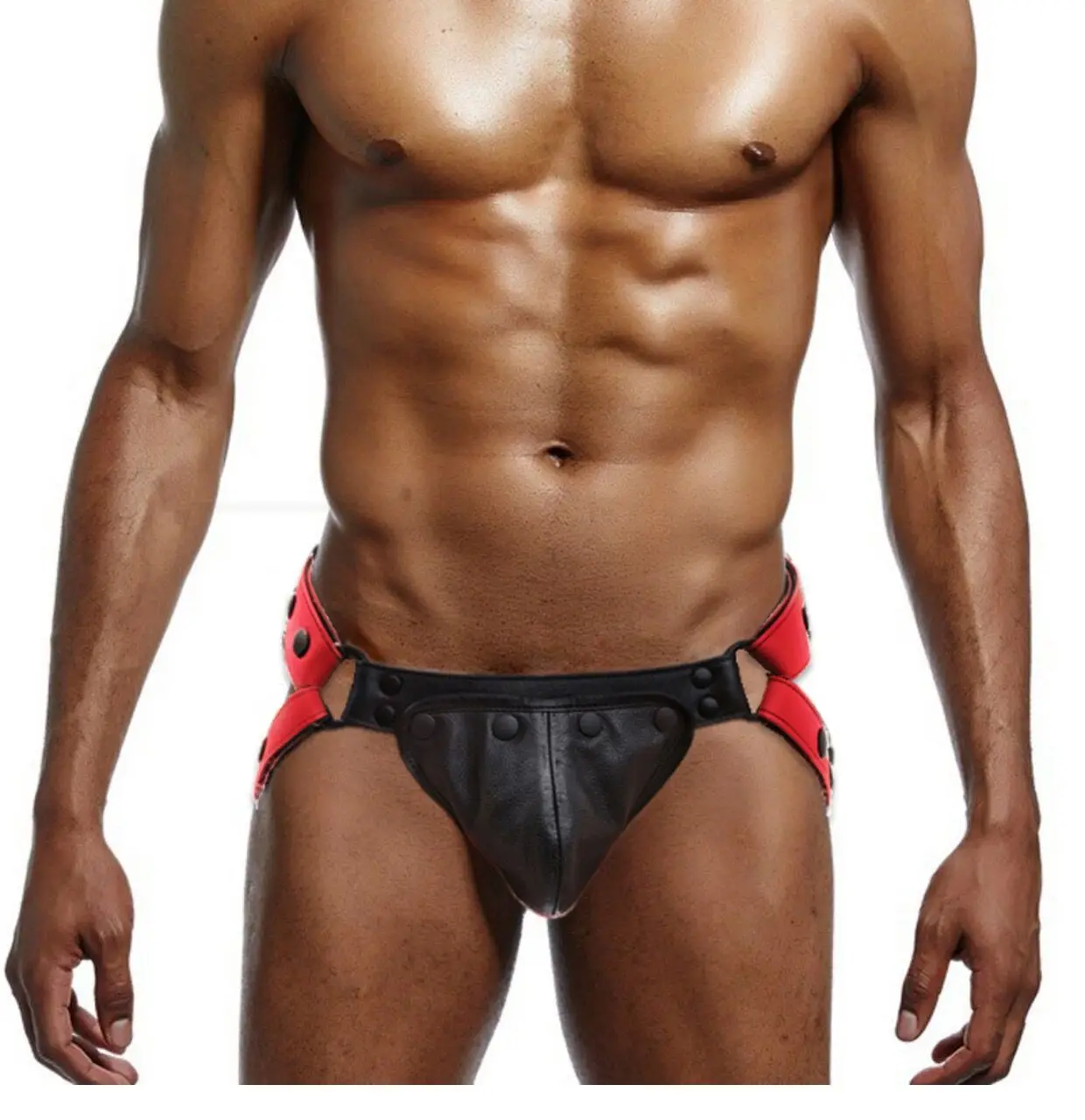 Menmen harness with jockstrap Leather Harness BDSM Men Bondage Fetish Gays Hombre Stage Nighclubwear Sexual Underwear