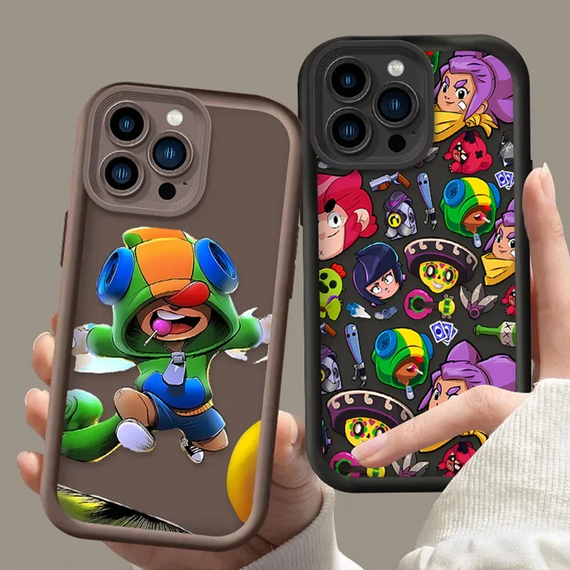 Cartoon Game Soft Silicone Case for iPhone 16 15 14 13 12 11 Pro Max XS X XR 8 7 6S Plus SE 2020 Shockproof Protect Back Cover