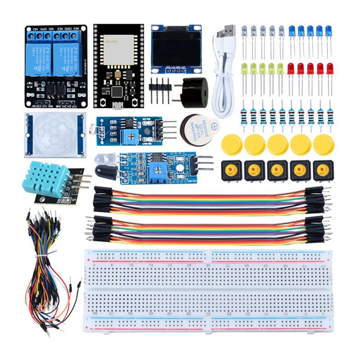 

ESP32 WIFI плата Super Kit IOT макетная плата для проекта, школьная образовательная тренировка ESP32 комплект