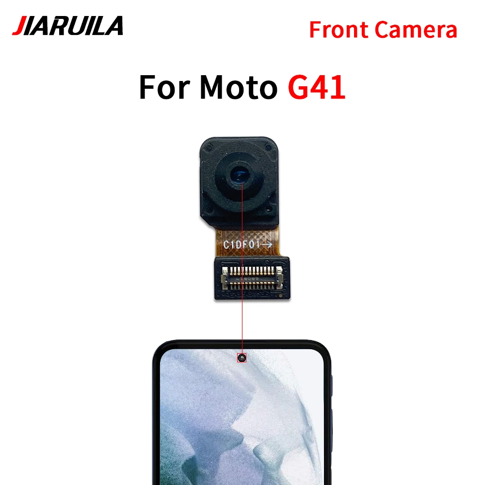 Front Rear Back Camera For Moto G23 G32 G41 G42 G52 G54 One Fusion Plus Main Facing Frontal Camera Module Flex Replacement Parts