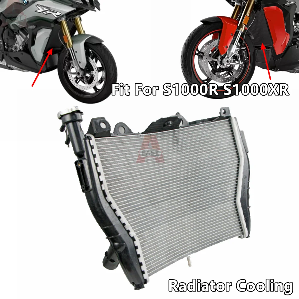 

For BMW S1000R S1000XR Motorcycle Aluminium Radiator Cooler Cooling S1000 R 2013 - 2020 S1000 XR 2015 - 2019 2018 2017 2016 2014