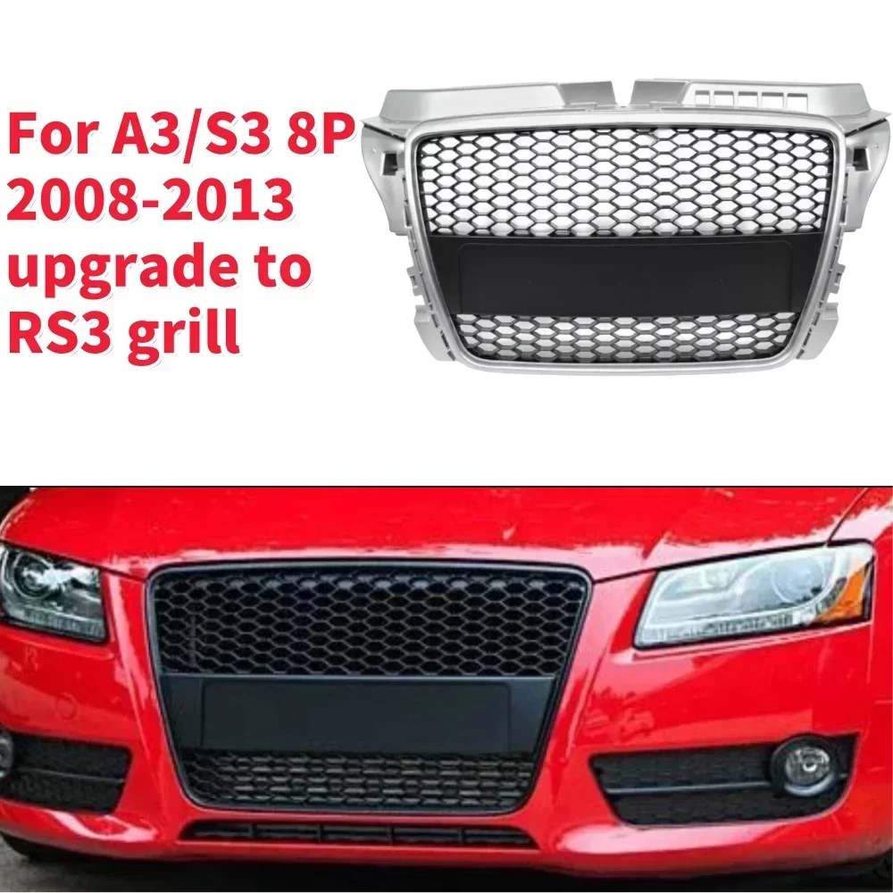 

Для RS3 Style Front Sport Hex Mesh Honeycomb Hood решетка для A3/S3 8P 2009 2010 2011 2012 2013 Новинка