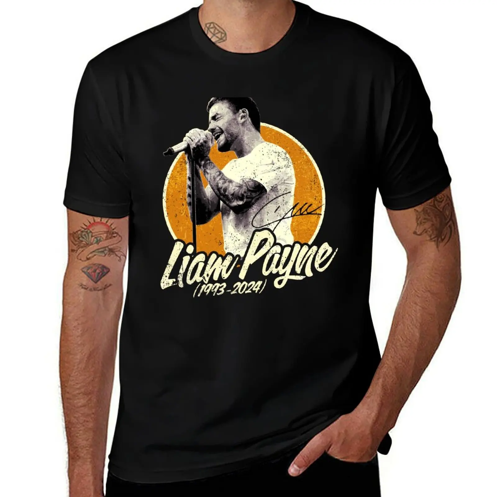 

Liam Payne T-Shirt t shirts for man graphic vintage t shirts designer T-Shirt