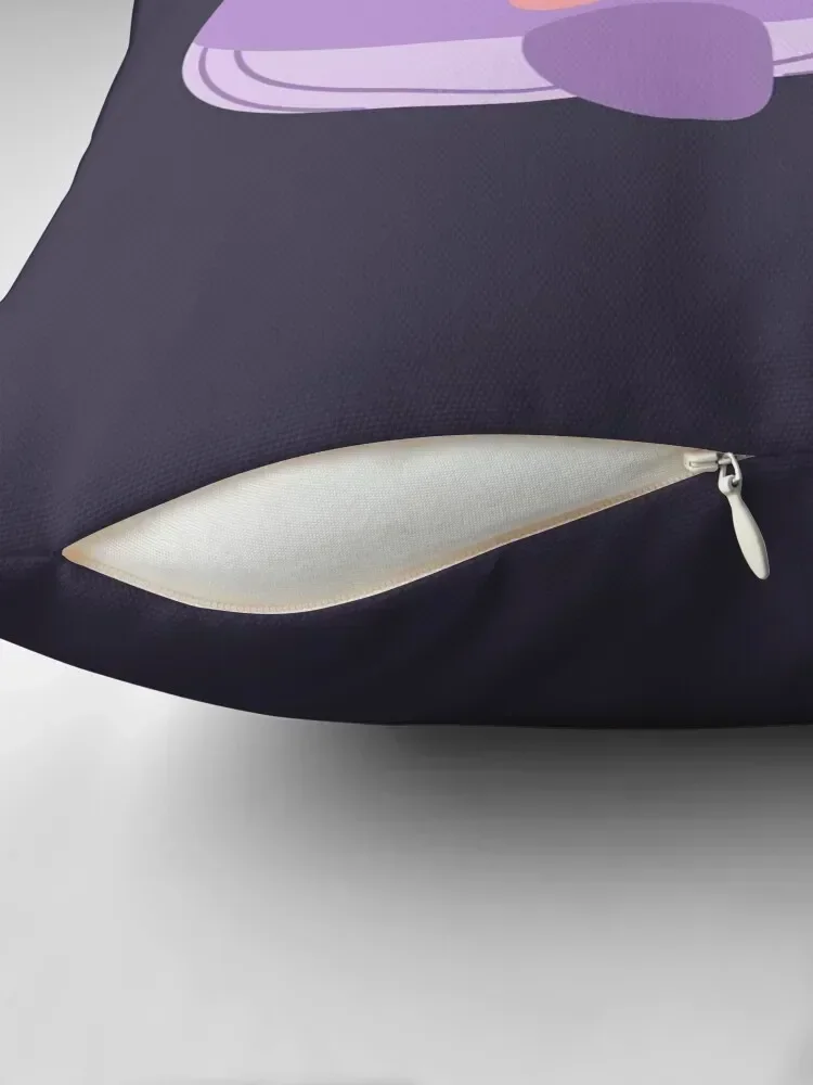 Tinytan purple whale plush Throw Pillow Pillowcases Bed Cushions Plaid Sofa Cushion Cover pillow