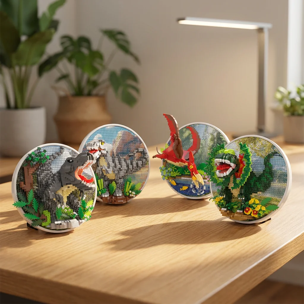 Prehistoric Dinosaur Mini Buil - đánh giá và giá Kids Toys Under 1000