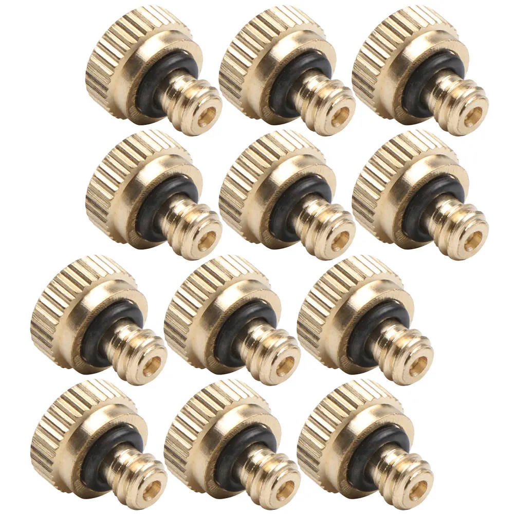 

12 Pcs Water Pipe Atomizing Nozzle Mist Stainless Steel Stainless-steel Misting