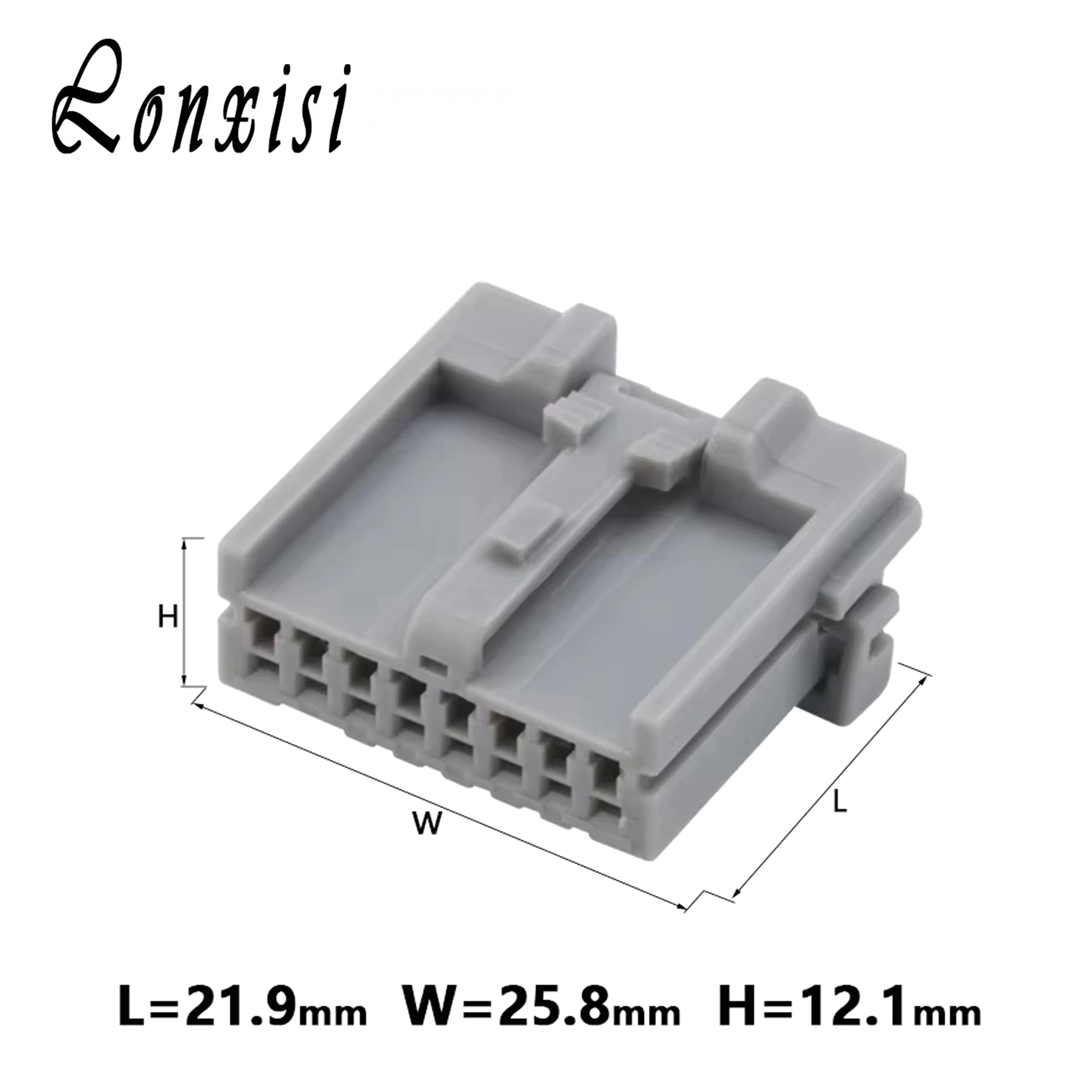 

1/5/10/20 Sets 1.2mm 8 Pin For Nissan Xuanyi Tiida Steering Wheel Hairspring Main Female Plug Connector 7283-5980-40