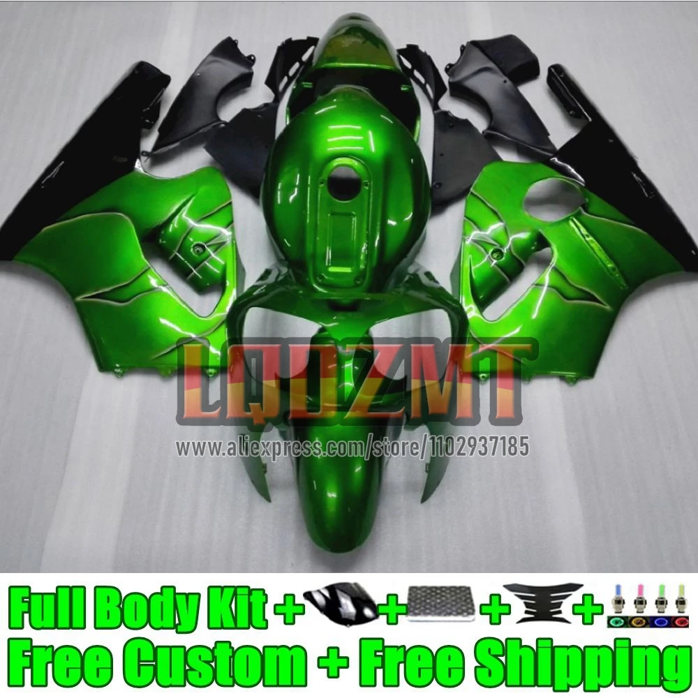 Light Green Injection +Tank For KAWASAKI NINJA ZX-12R ZX 12 R 12R 1200CC 57No.0 ZX-1200 ZX12R 2000 2001 ZX1200 C 00 01 Fairing