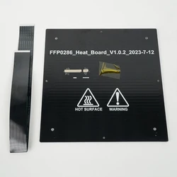 Flashforge 3D Printer Part AD5M Heatbed Heat Platform and Heater Cable For Adventurer 5M 5MPRO Hot Bed