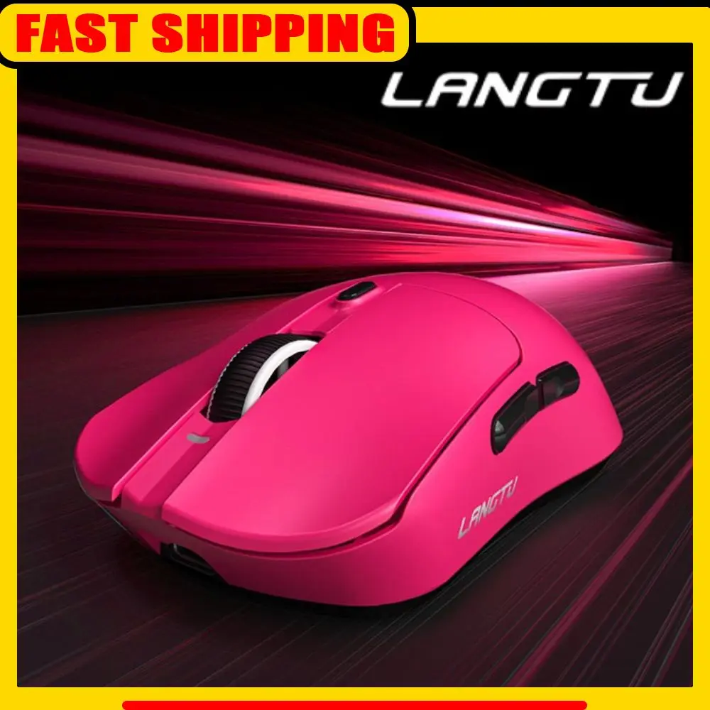 เมาส์ไร้สาย Langtu M8 สามโหมด น้ำหนักเบา Paw3311 1000mah สำหรับคอมพิวเตอร์ โน้ตบุ๊ก เล่นเกม อีสปอร์ต ออฟฟิศ เหมาะสำหรับมือใหญ่ ใช้งานได้หลากหลาย