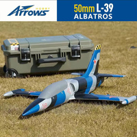 Blue Arrow 50mm L39 Entry To Advanced Hand-Throwing Model Realistic Brushless Fixed-Wing Electric Remote Control Aircraft L39