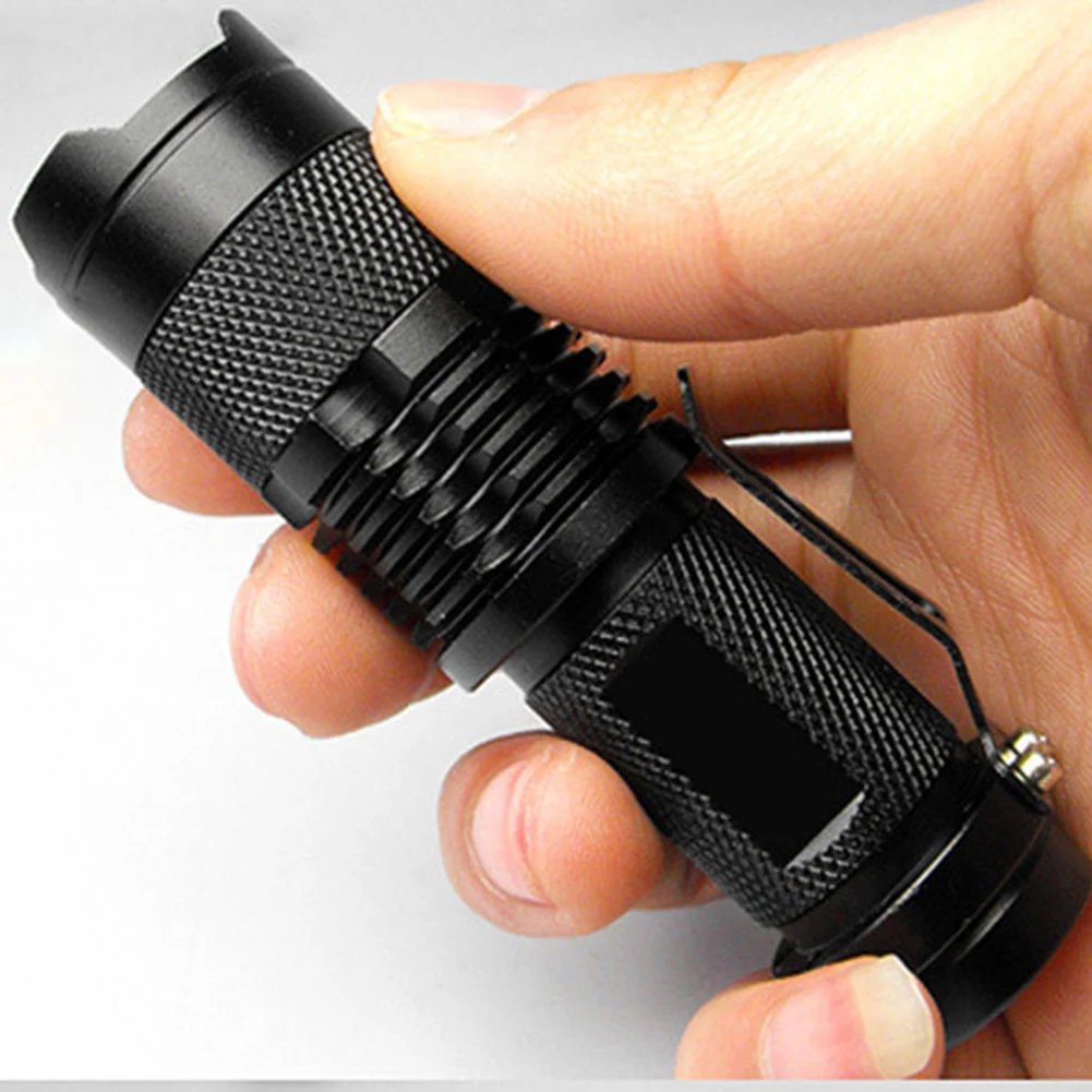 Portable LED UV Flashlight USB/Battery Powered Ultra Violet LED Flashlight 365nm/395nm Inspection Lamp 3 Modes Detector Torch