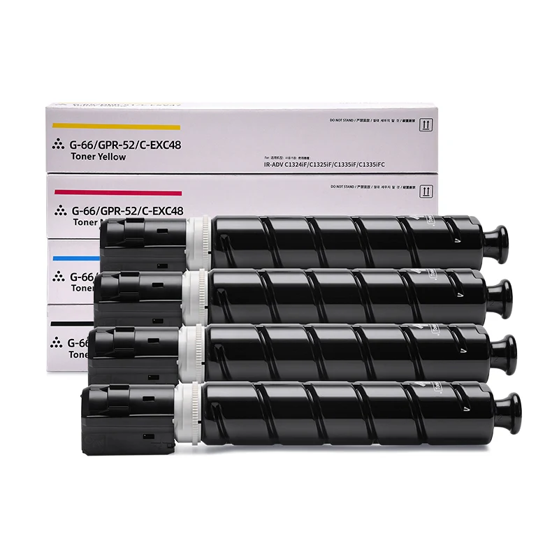 

4Pcs NPG66 GPR52 C-EXV48 Toner Cartridge Compatible For Canon imageRUNNER C1324iF C1325iF C1335iFC iRC1325 iRC1335 iRC1324 Toner