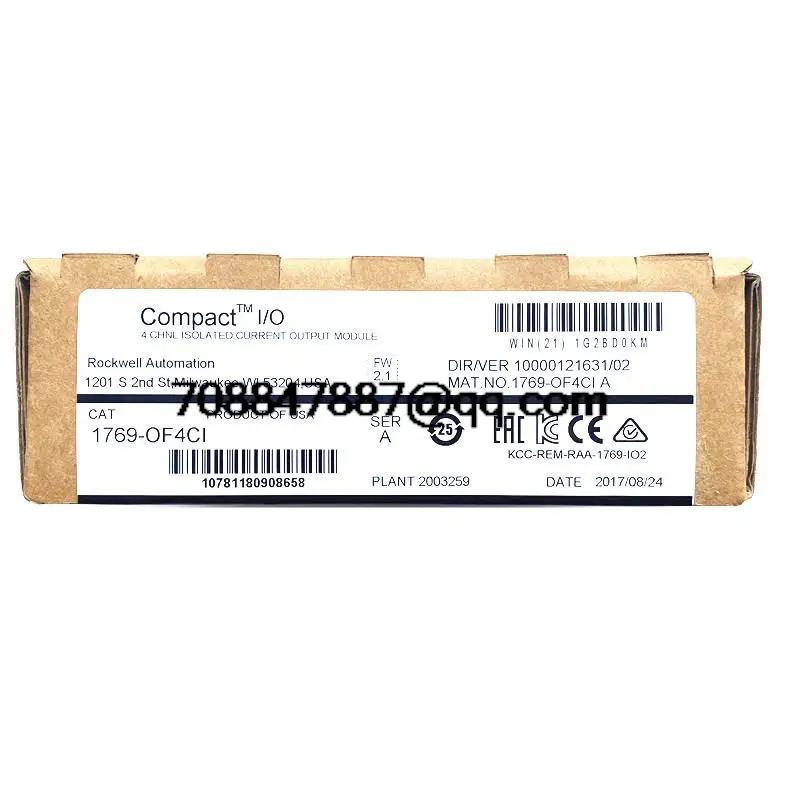 

Совершенно новый оригинальный 1769-OF4CI