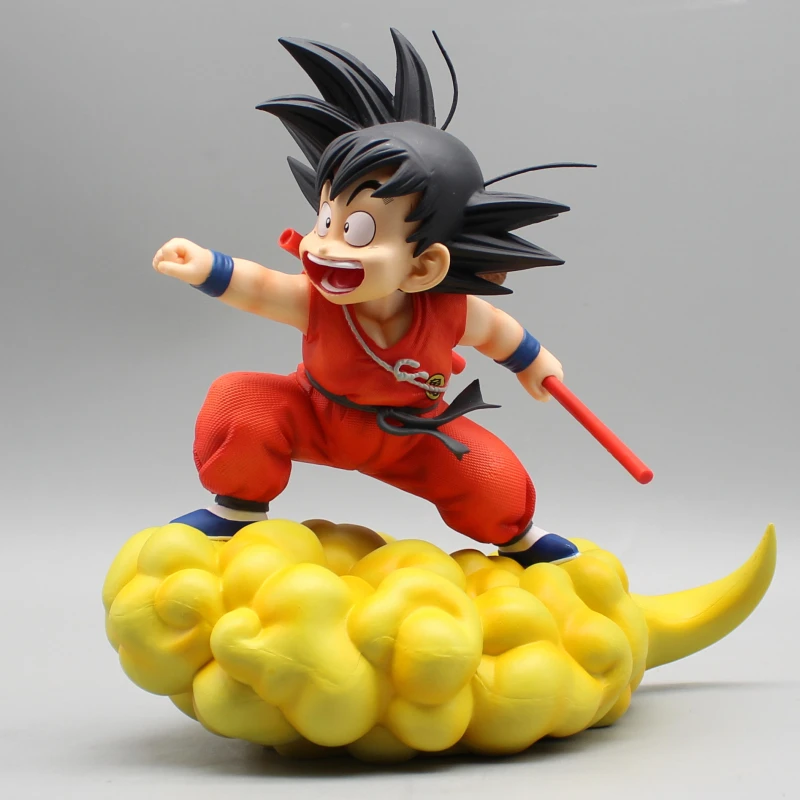 Dragon Ball Z figurka Anime dziecko syn Goku Z chmurą figurki Anime Super Saiyan syn Goku Gk statua figurka lalka zabawka prezenty