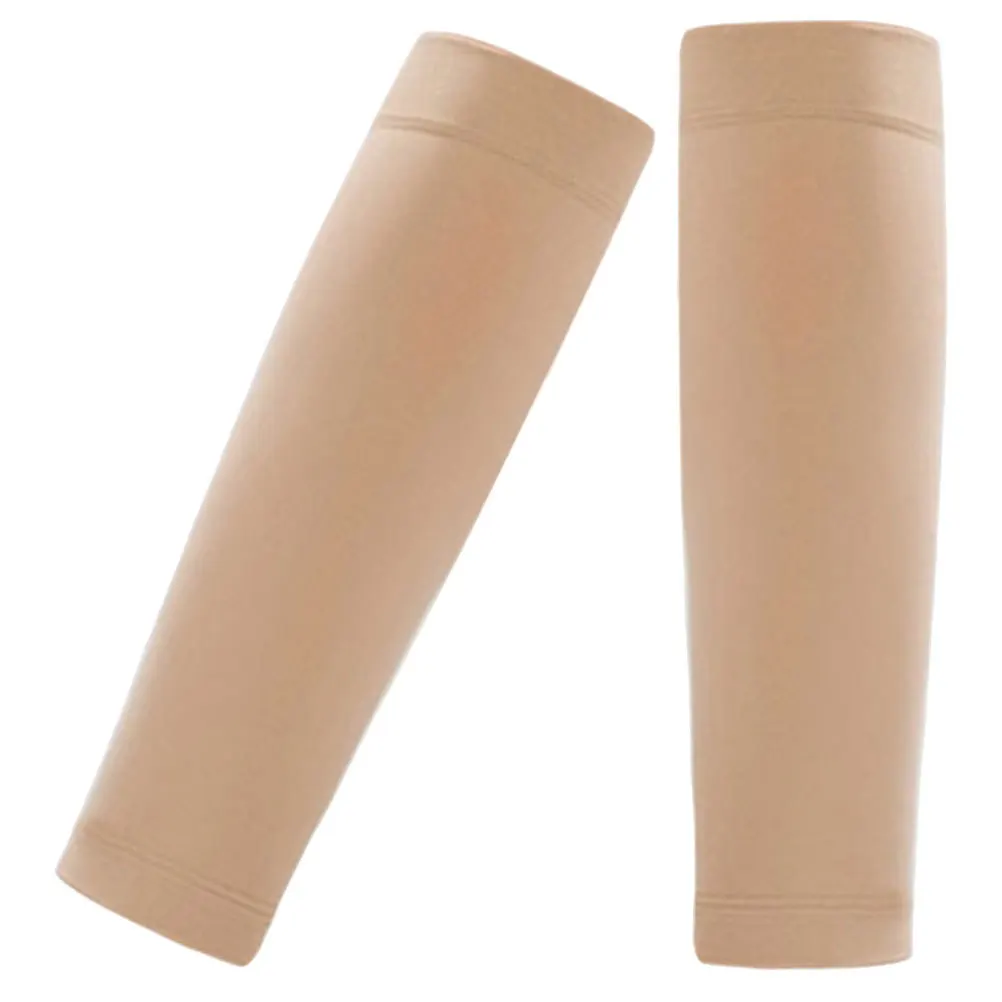 زوج واحد من الأكمام الضاغطة للساقين والرجال، أكمام داعمة للساق خفيفة الوزن قابلة للتنفس، أغطية للساق للجري والتمارين الرياضية