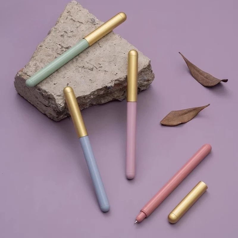 

TDP Fashion Magnetic Metal Ballpoint Pen Premium Gift Box Signature Gel Pens Black 0.5mm Pen Core Office School Stationery Write