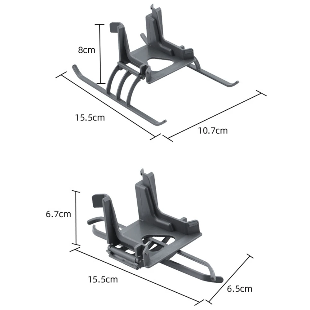 Lightweight Foldable Landing Gear Sled Heighten Bracket Quick Release Holder for SJRC F11 S Drone Accessories