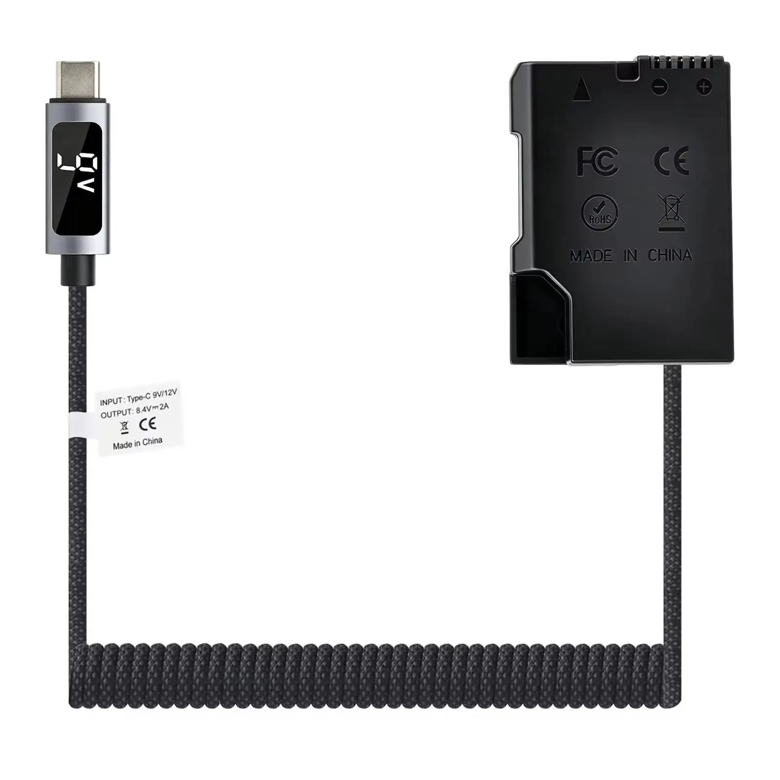 PowerTrust Power Adapter ENEL14a EN-EL14 Dummy Battery DC Coupler for Nikon Df D5500 D5300 D5200 D5100 P7100 D3300 D3200 P7000
