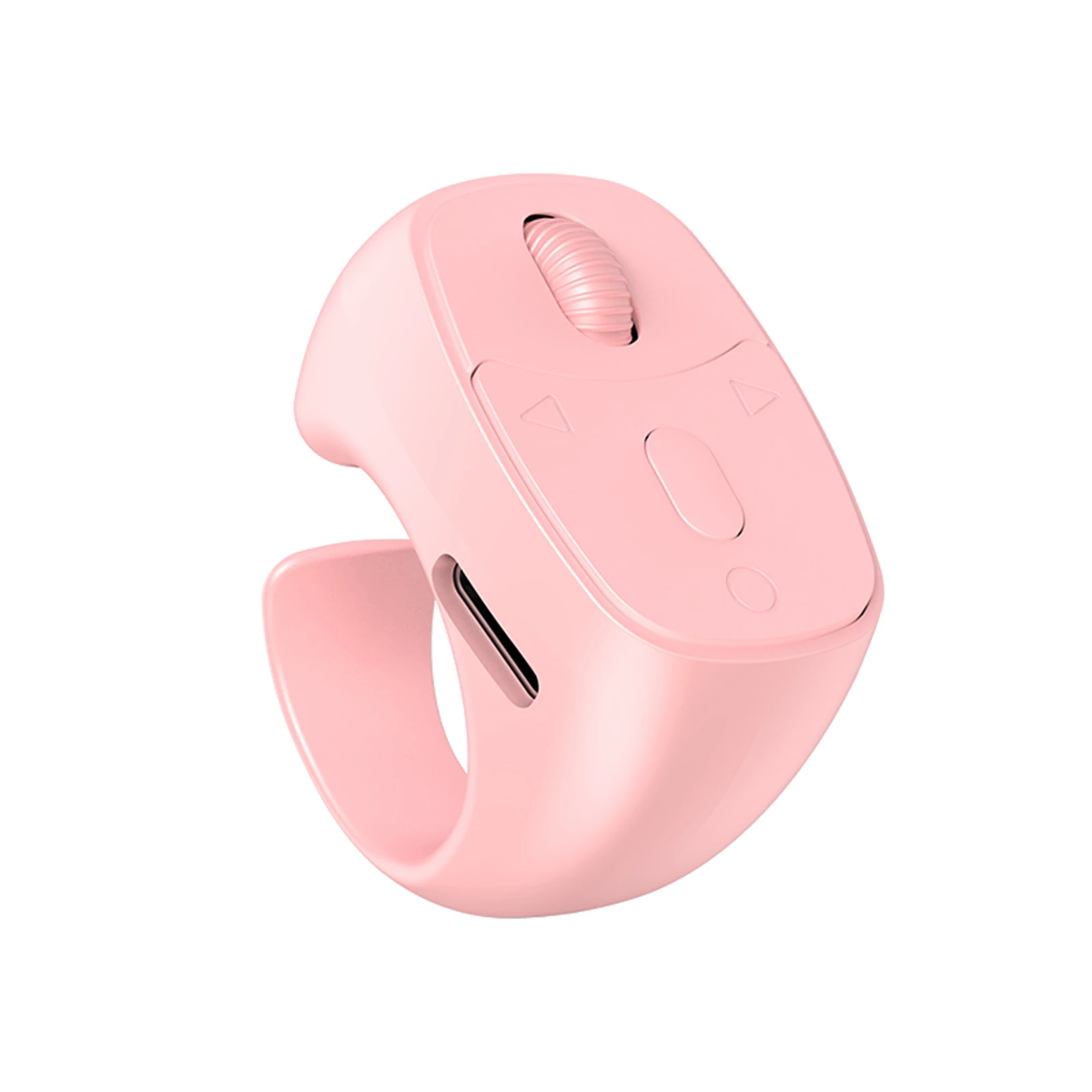 BT 5.3 Fingertip Ring Remote Control Video Flipping And Browsing Fingertip Remote Control Wireless Camera Shutter Selfie Button