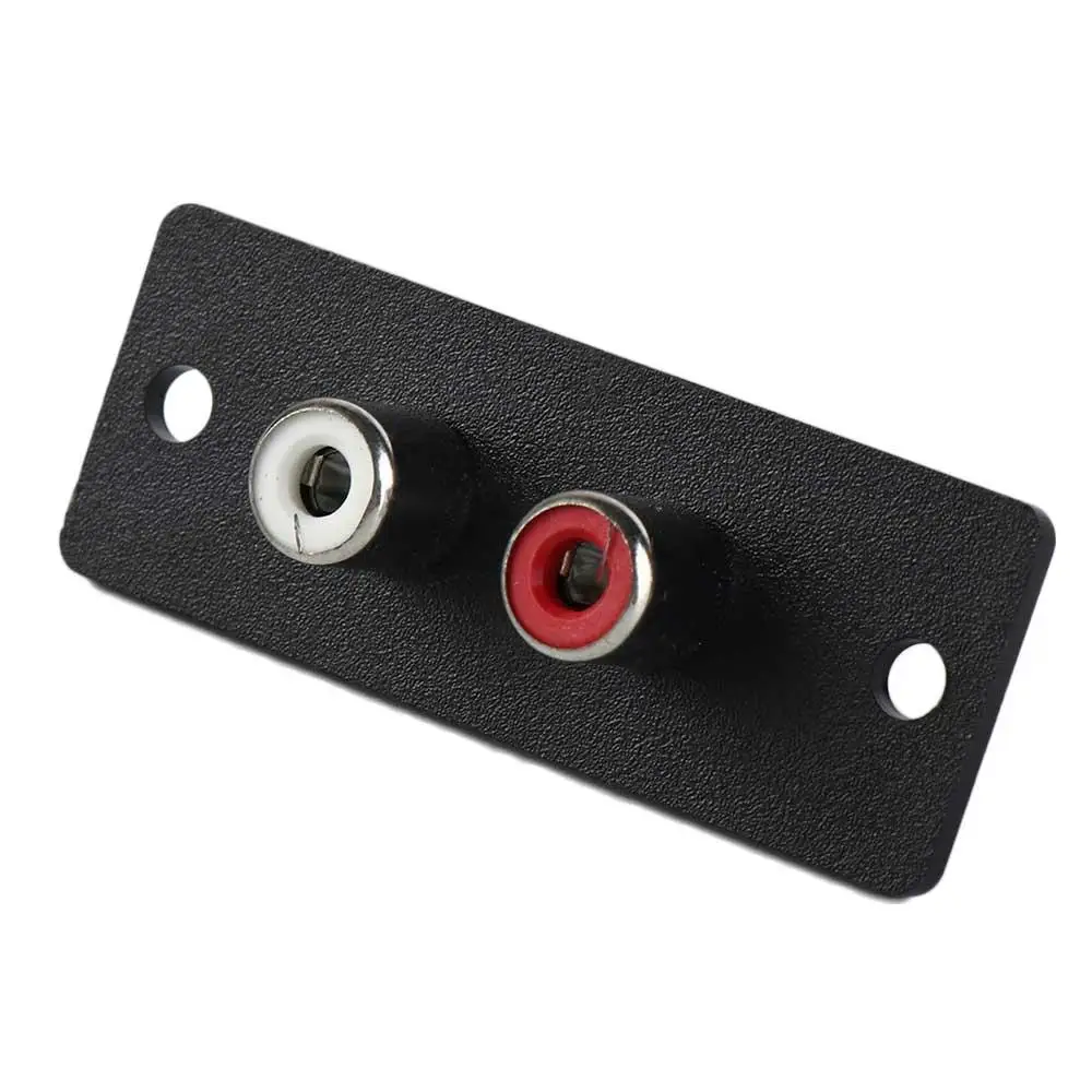 PCB Board RCA Connecting RCA Plate AV Adapter Copper Core Audio RCA Plug RCA Terminal RCA Jack Connector Connecting Plug