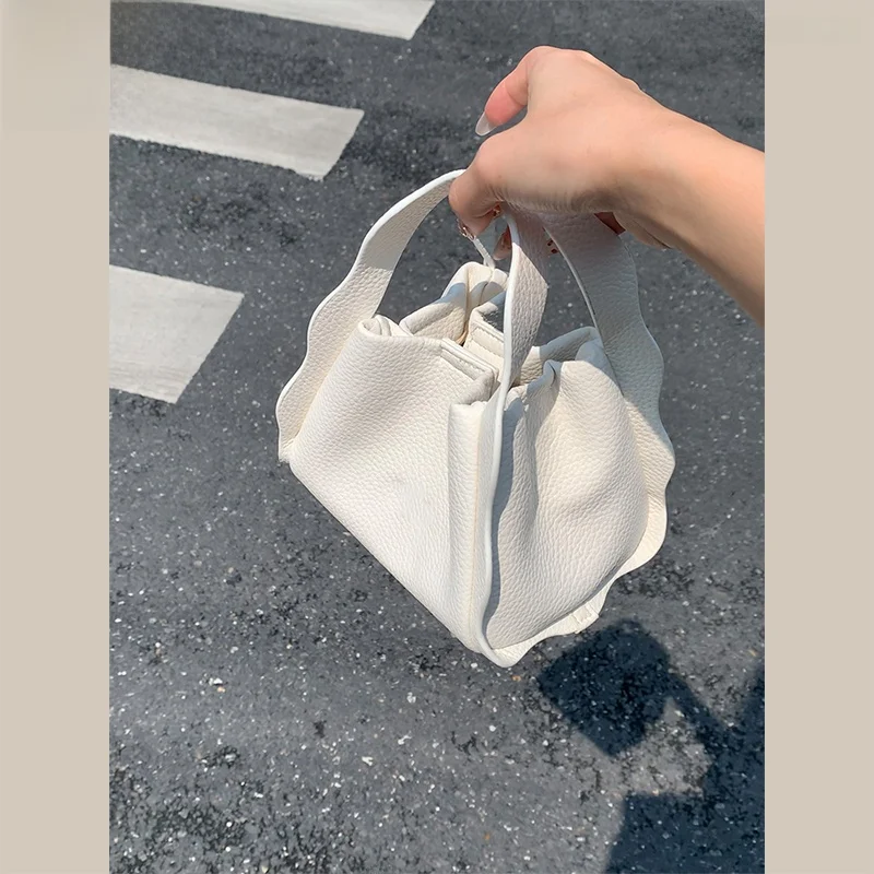 

Zar Fenden2025 Spring Summer Faionable Handheld Vegetable Basket Box Bag Korean Sle Versatile Buet Bag Crossbody Bag