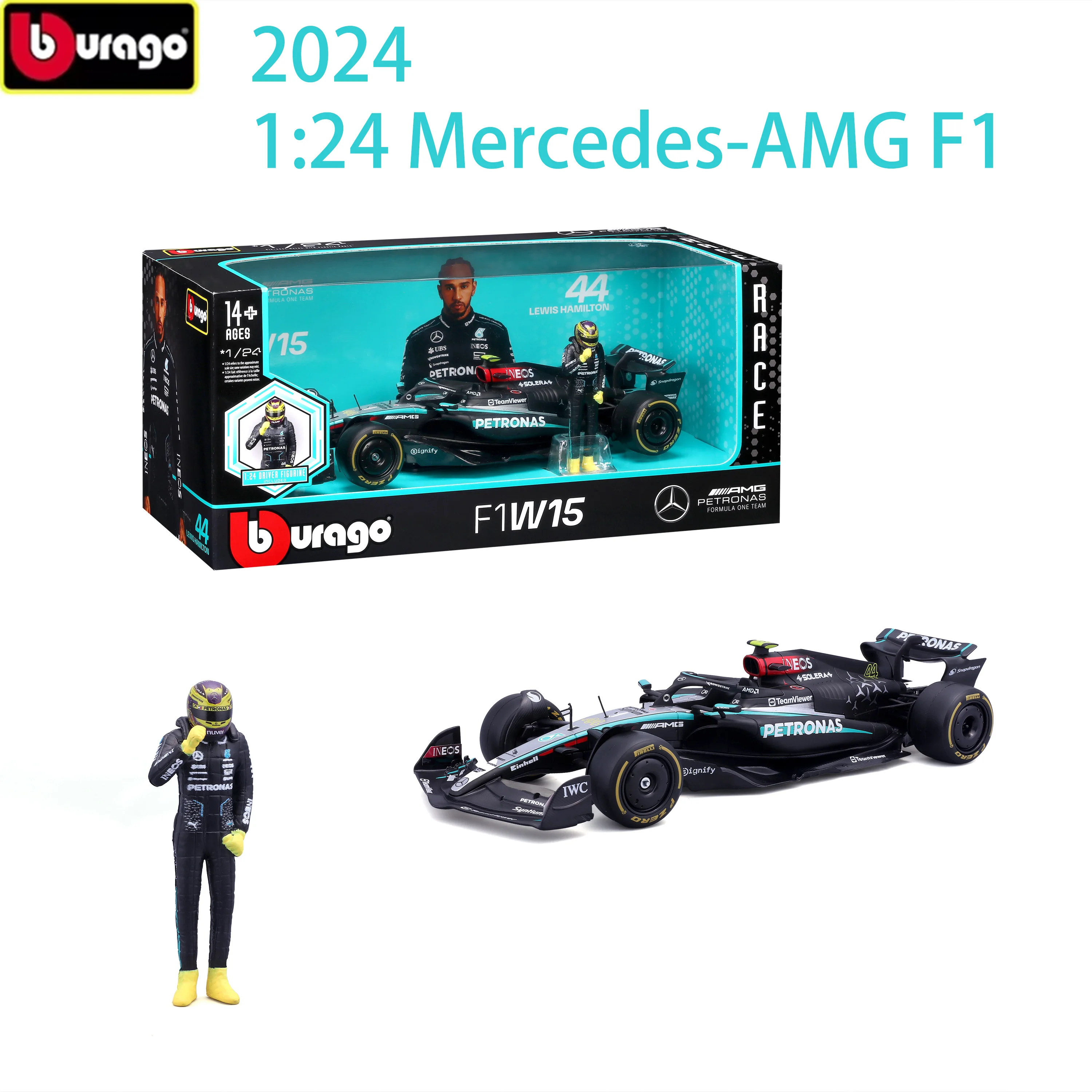 bburago-1-24-f1-2024-mercedes-amg-with-doll-44-lewis-hamilton-63-george-russell-alloy-car-models-toys-gifts-racing-cars