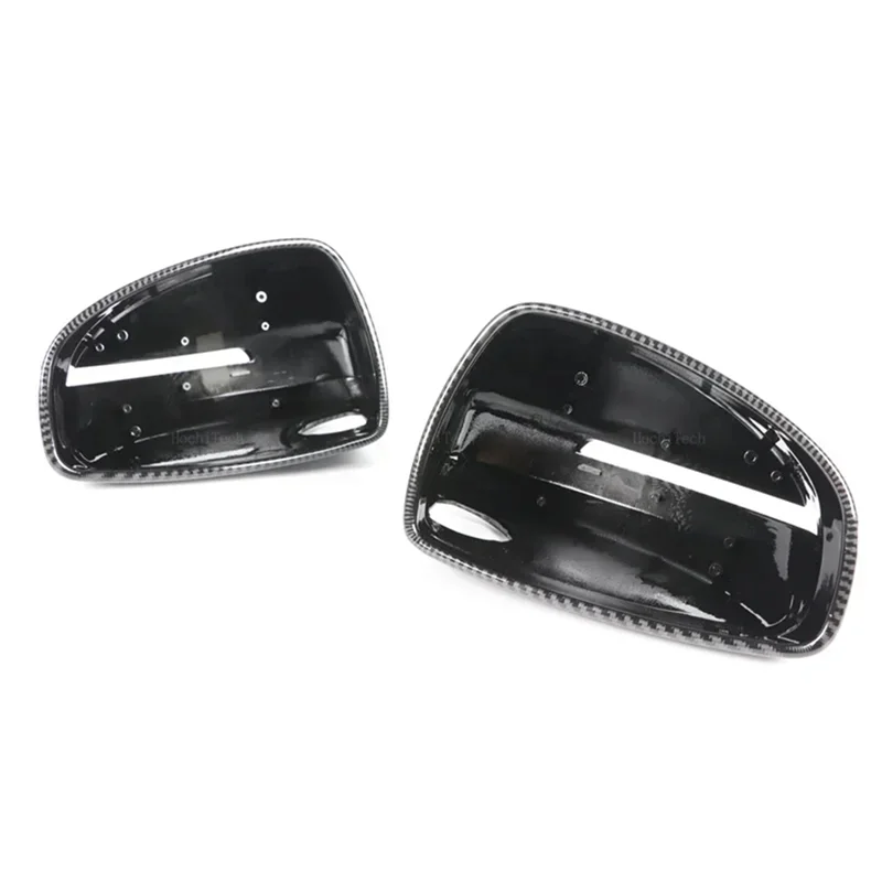 

Carbon Fiber Side Wing Door Mirror Cover Rearview Mirror Cover Cap Trim For TT TTS TT RS 8J MK2 R8 42 2007-2015 Parts